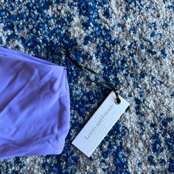 Lovers and Friends Jira One Piece in Periwinkle Medium - Picture 12 of 14